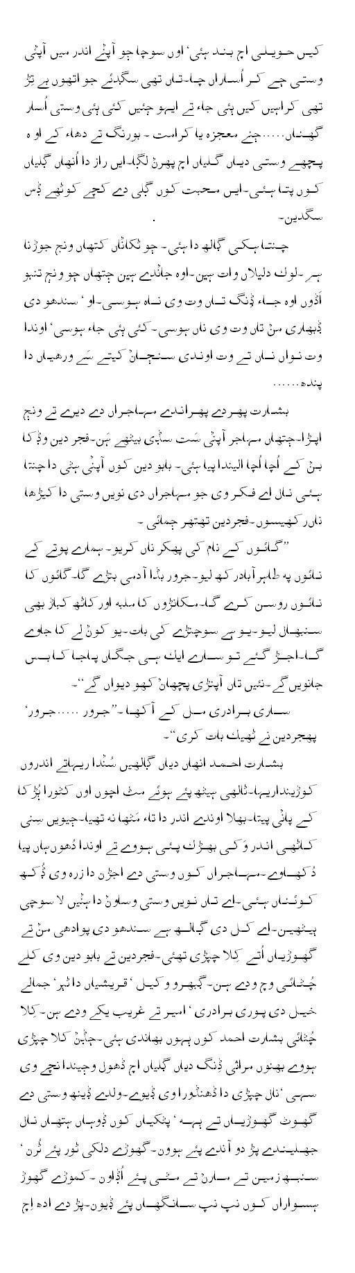 Dding (Hamid Siraj/ Translator Saeed Akhtar Zia) - Part 3