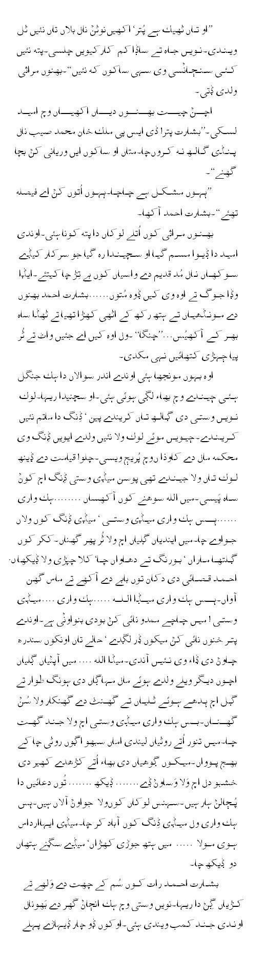 Dding (Hamid Siraj/ Translator Saeed Akhtar Zia) - Part 5